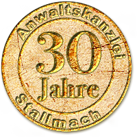 Rechtsanwalt Olaf Stallmach - 30 Jahre